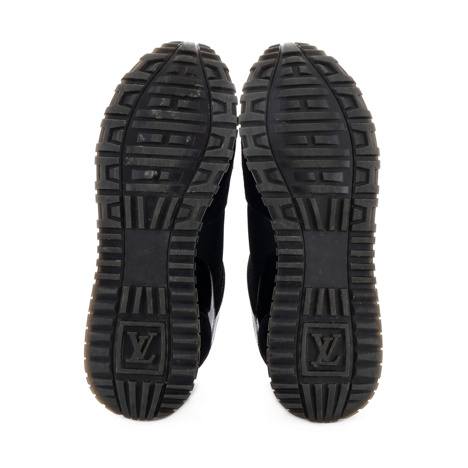Women's Run Away Sneakers Mesh with Monogram Canvas and Suede