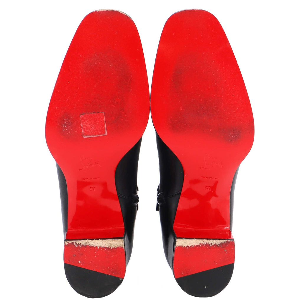 Men's Zip Ankle Boots Leather