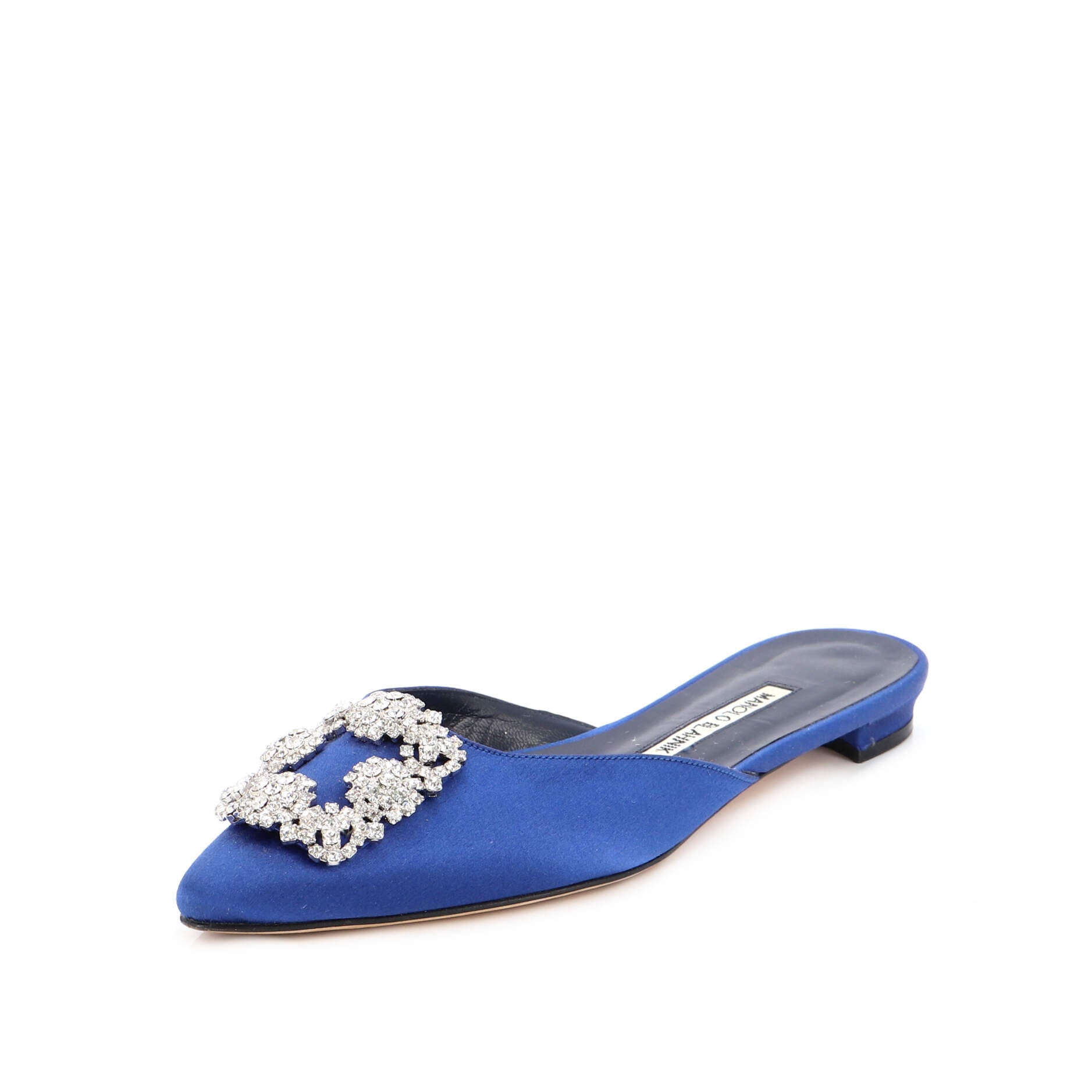 Women's Hangisi Flat Mules Satin