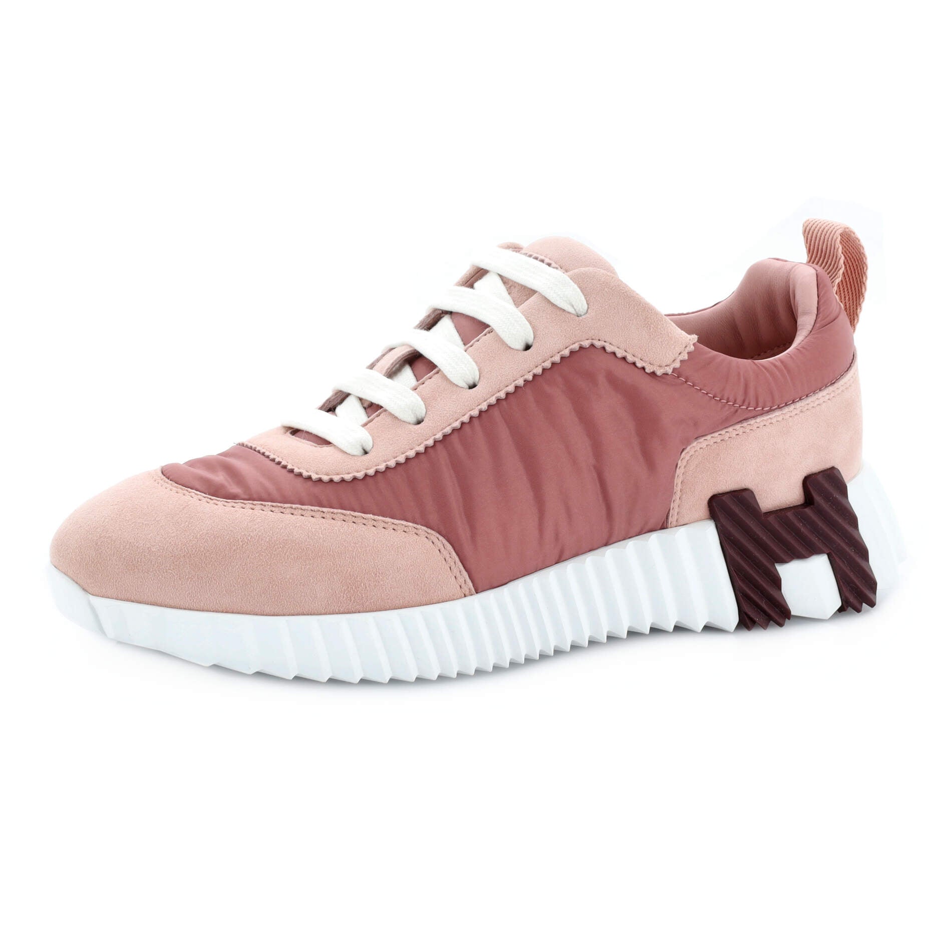 Women's Bouncing Sneakers Fabric and Suede