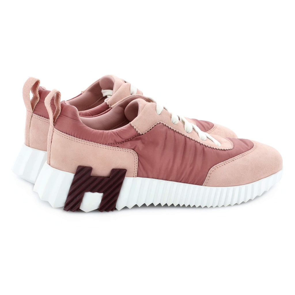 Women's Bouncing Sneakers Fabric and Suede