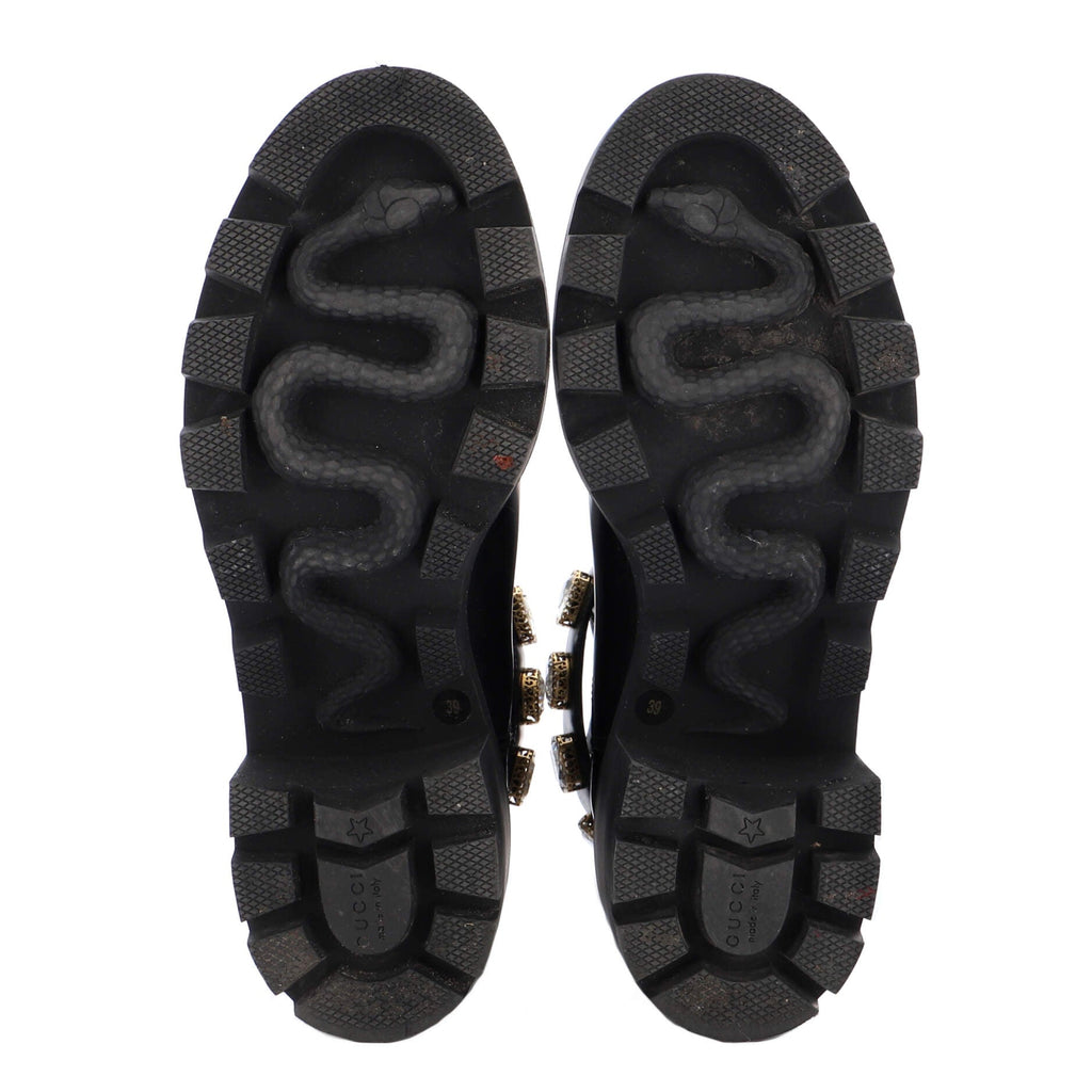 Women's Trip Boots Embellished Leather