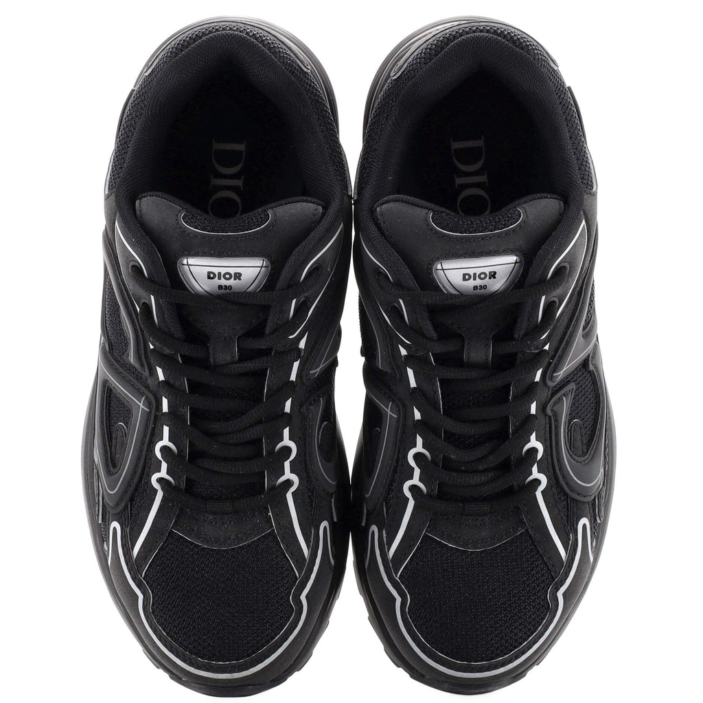 Men's B30 Sneakers Technical Fabric and Leather