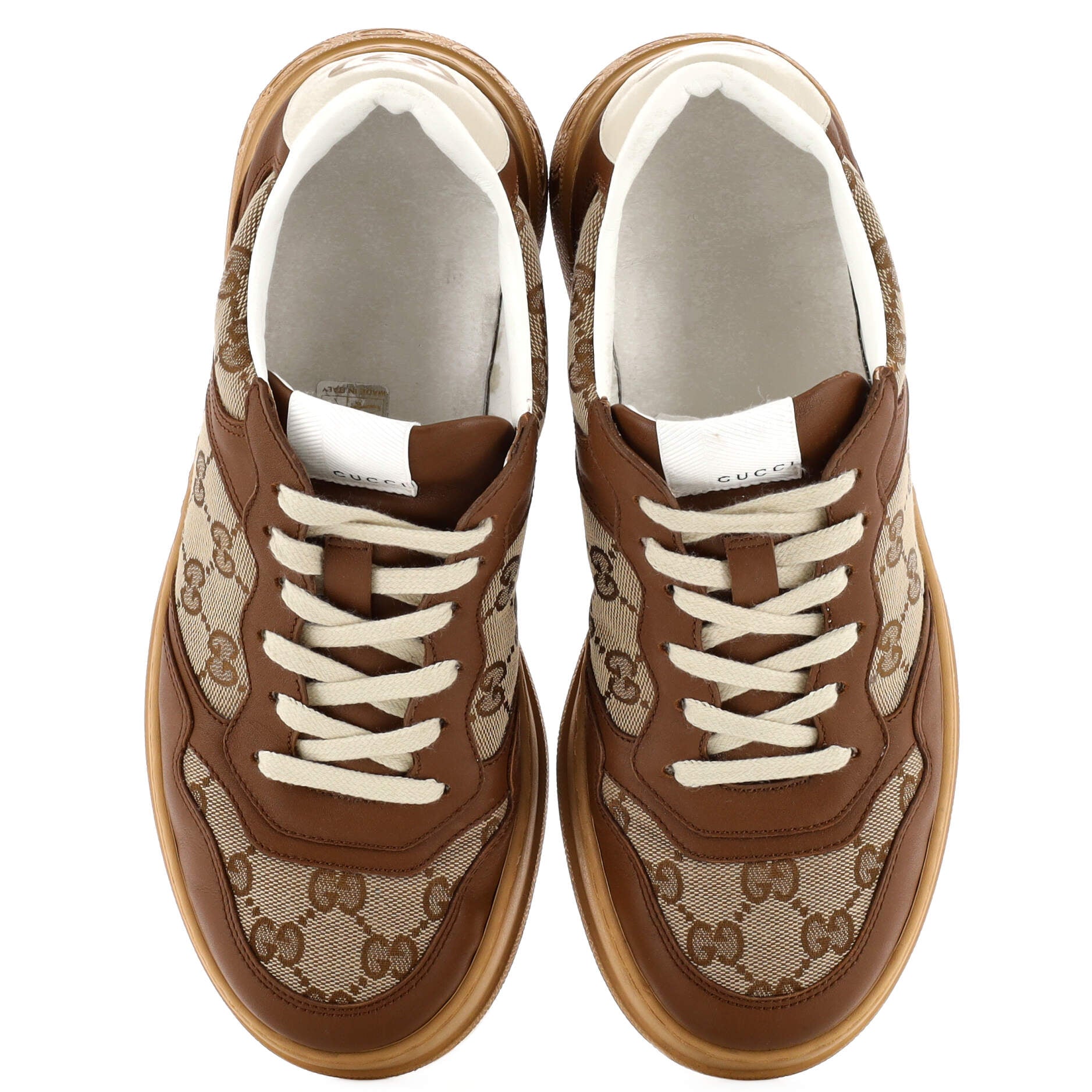 Men's Dali Sneakers GG Canvas with Leather