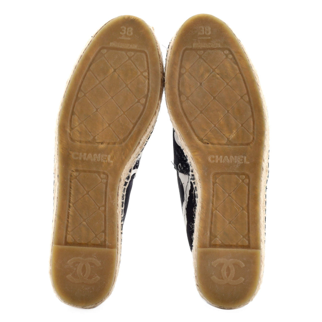 Women's Cap Toe Espadrilles Printed Canvas