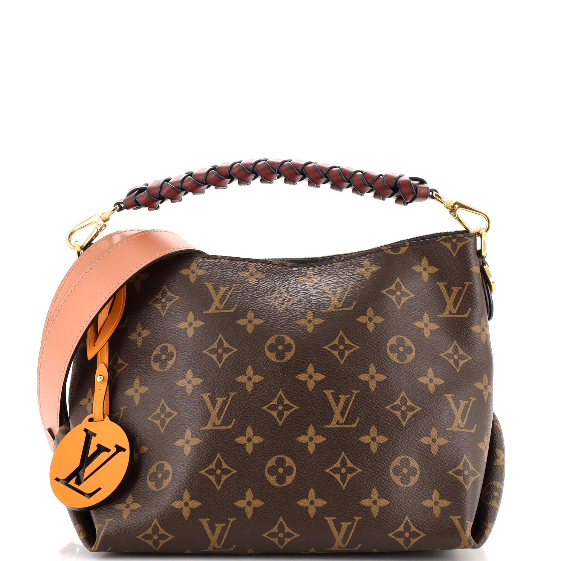 Braided Handle Beaubourg Hobo Monogram Canvas Mini
