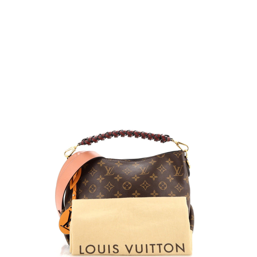 Braided Handle Beaubourg Hobo Monogram Canvas Mini