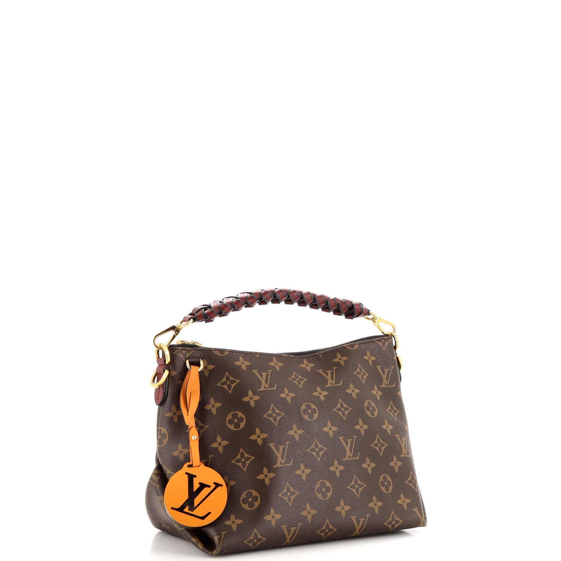 Braided Handle Beaubourg Hobo Monogram Canvas Mini