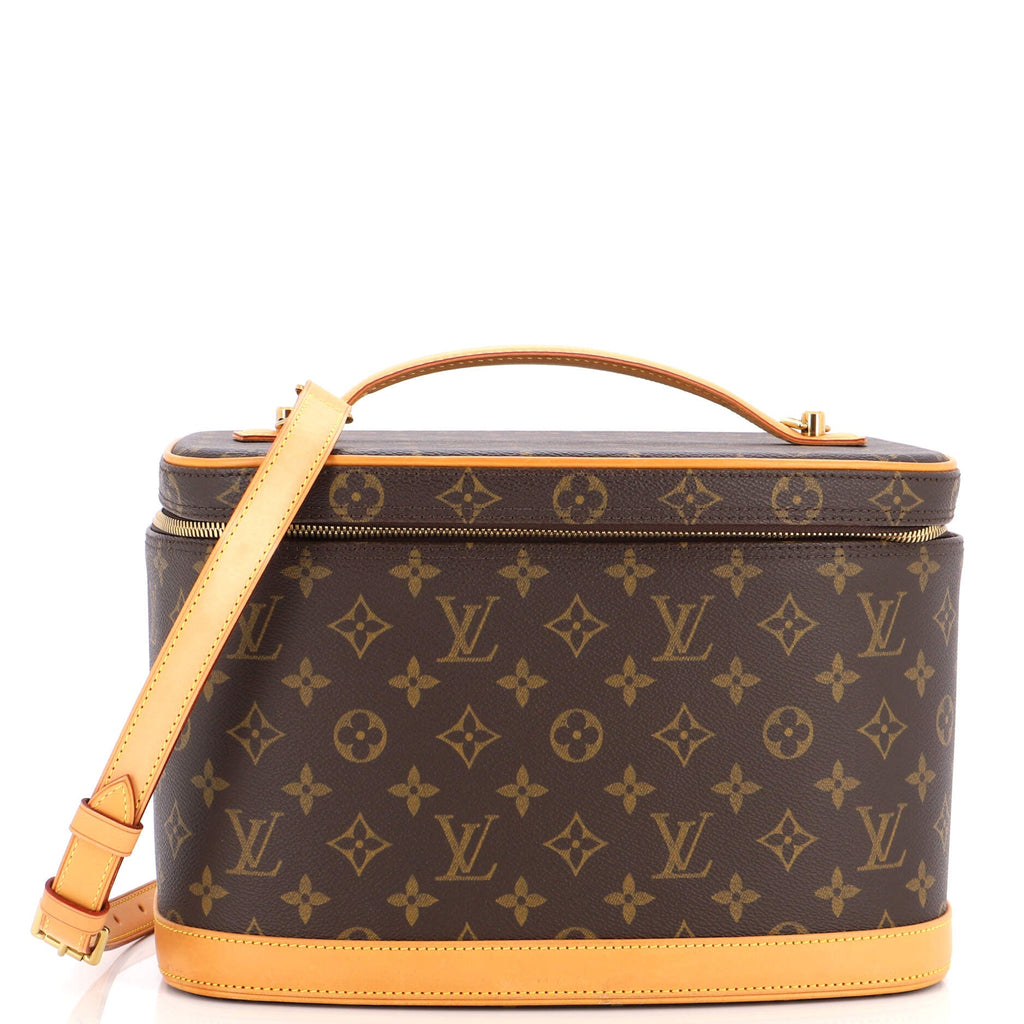 Nice Train Case Monogram Canvas