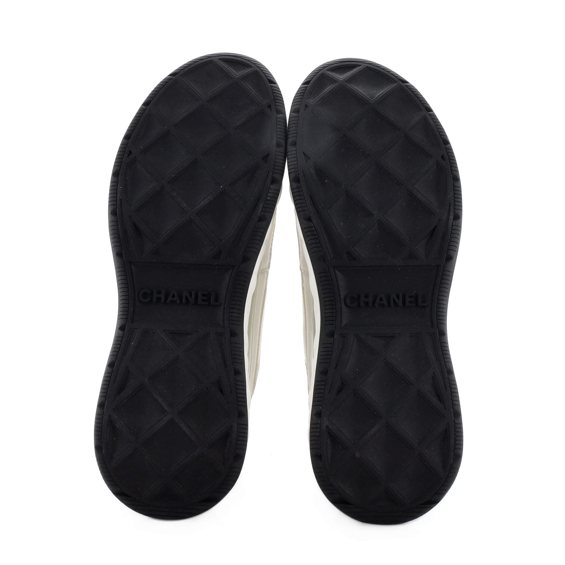 Women's CC Cap Toe Logo Sneakers Suede and Mixed Fibers