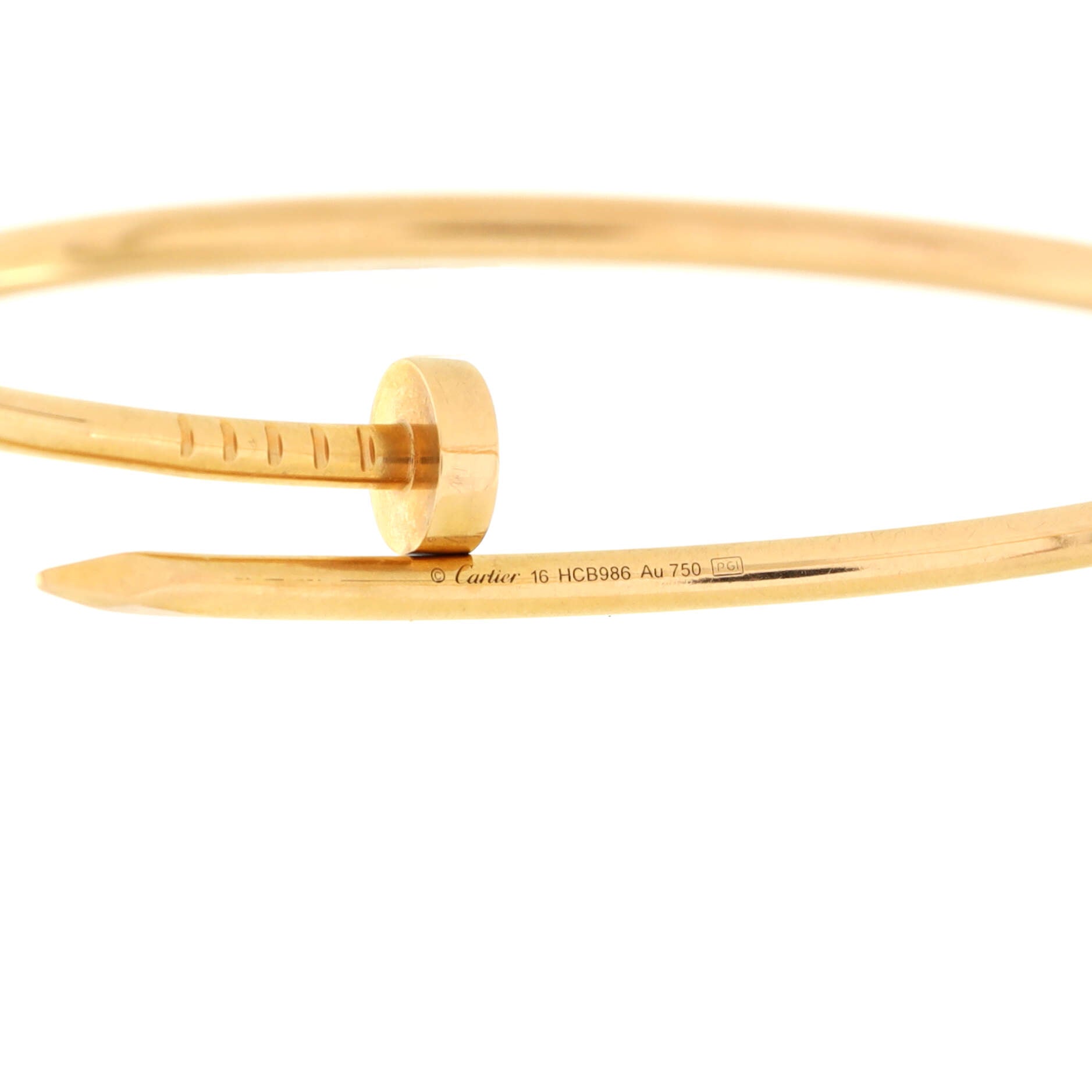 Juste un Clou Bracelet 18K Yellow Gold Small