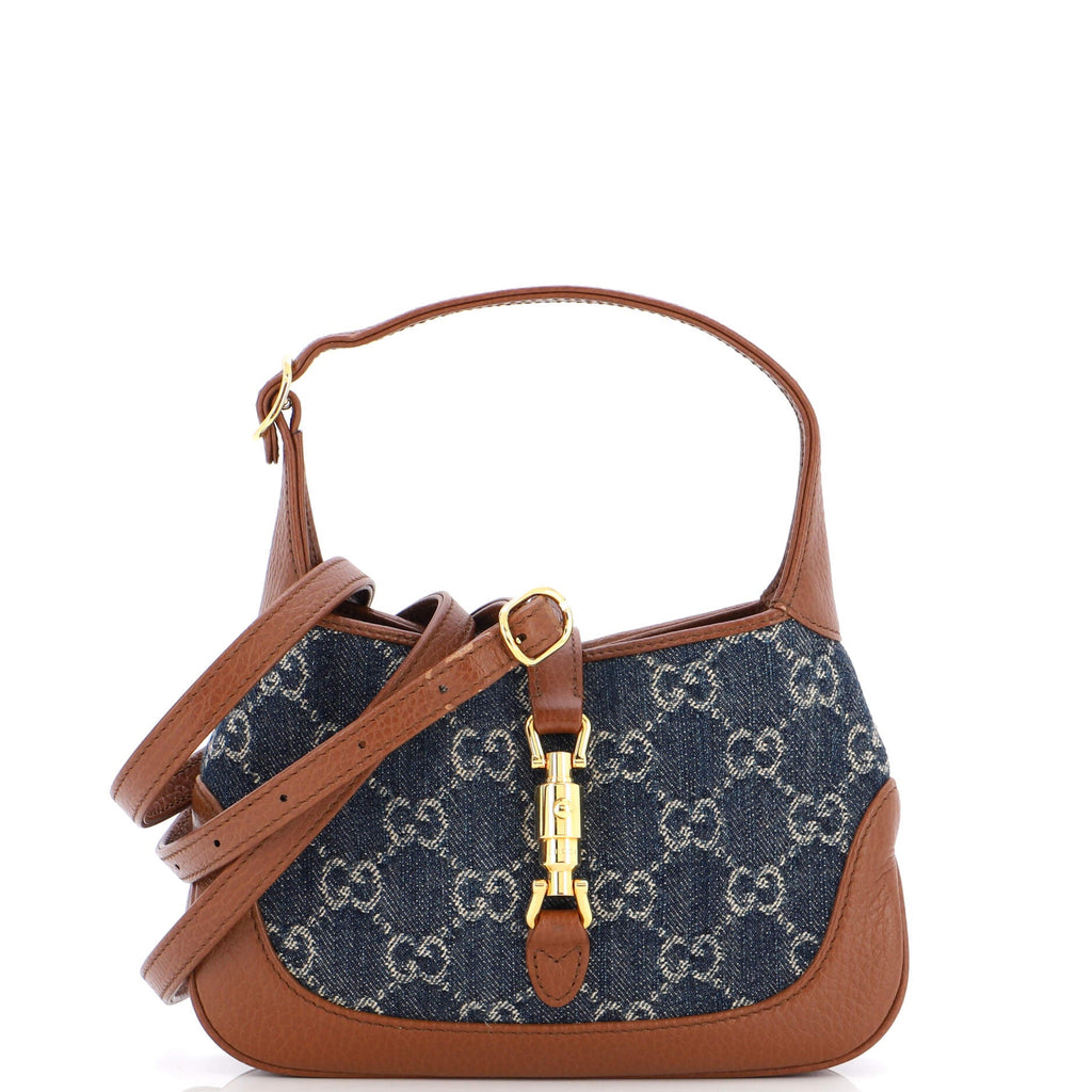 Jackie 1961 Hobo GG Denim Mini