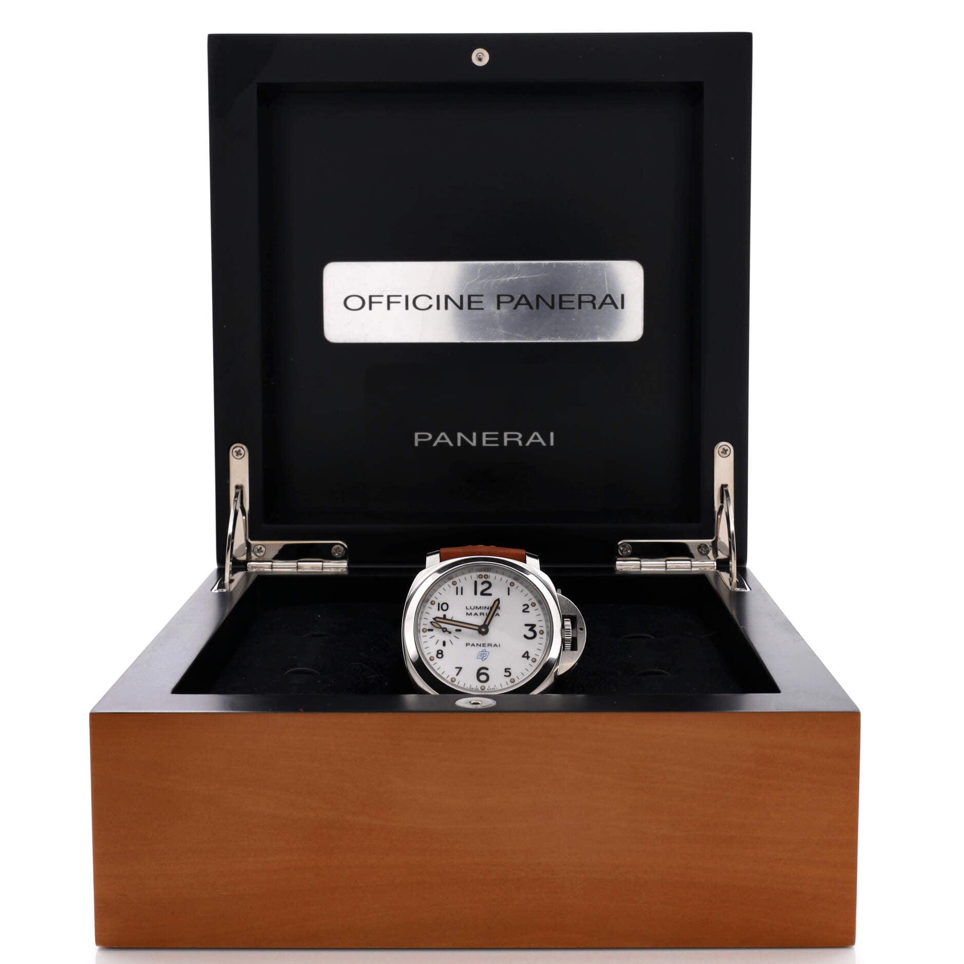 Luminor Marina Manual Watch Stainless Steel and Leather 44