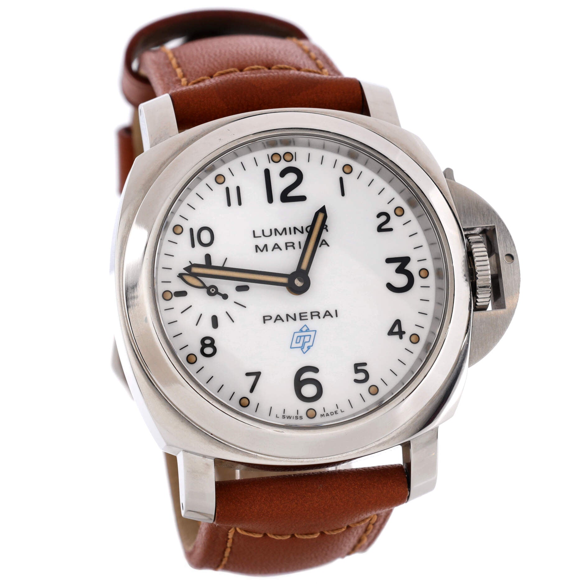 Luminor Marina Manual Watch Stainless Steel and Leather 44