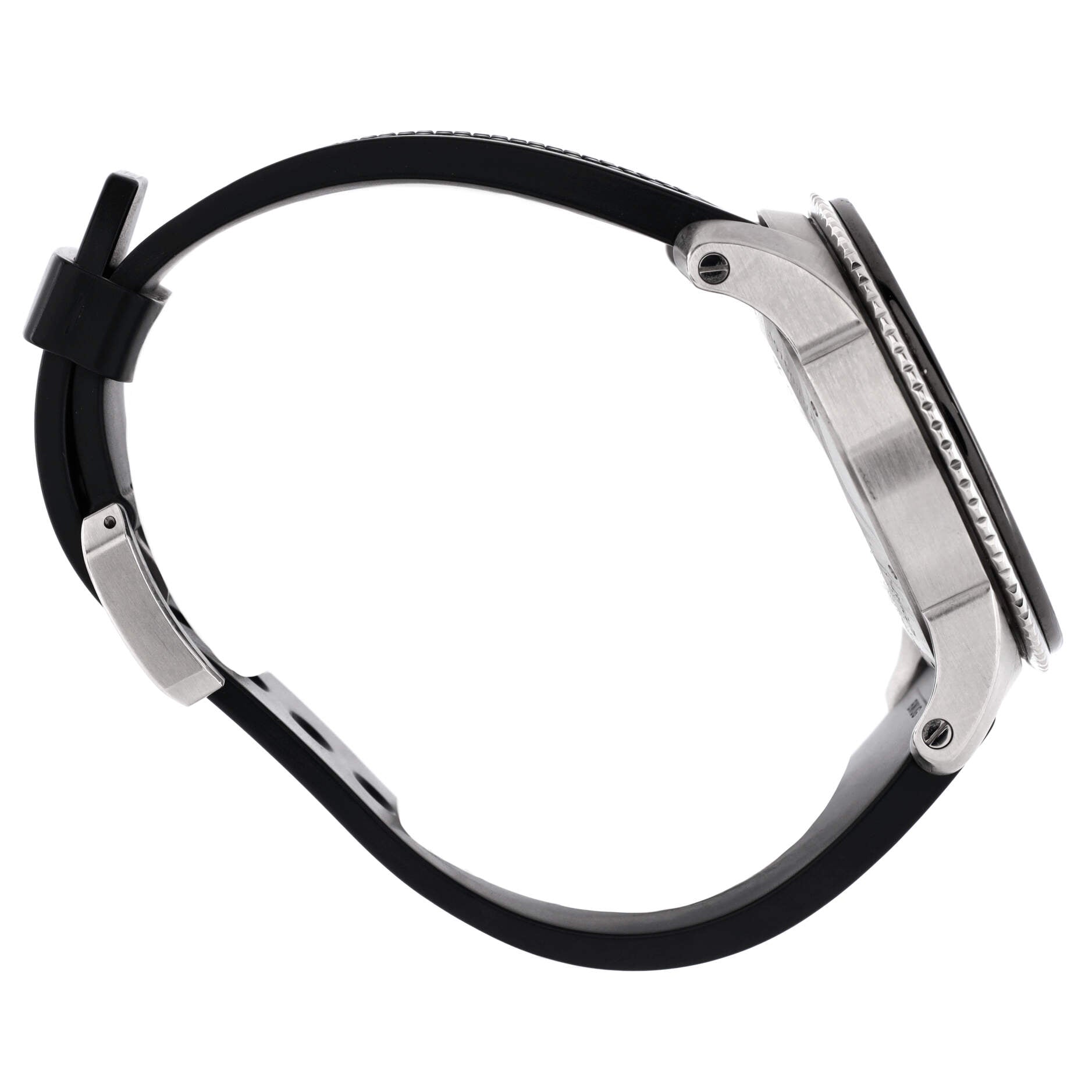Calibre de Cartier Automatic Watch Stainless Steel and Rubber with Ceramic 42