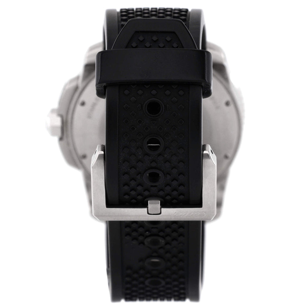 Calibre de Cartier Automatic Watch Stainless Steel and Rubber with Ceramic 42