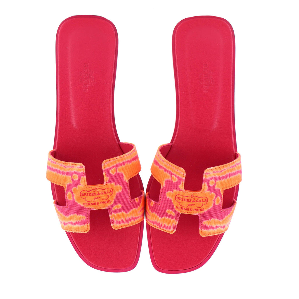 Women's Oran Sandals Printed Canvas