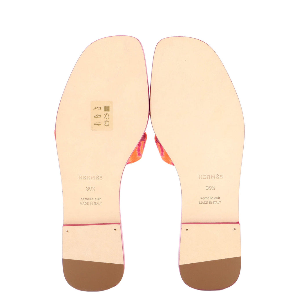 Women's Oran Sandals Printed Canvas