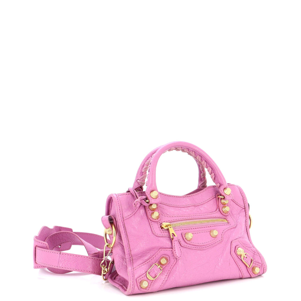 City Giant Studs Bag Leather Mini