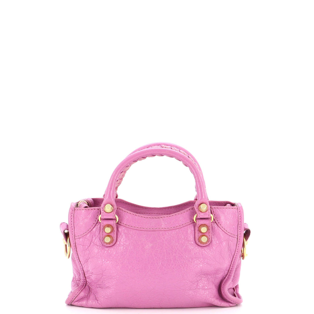 City Giant Studs Bag Leather Mini