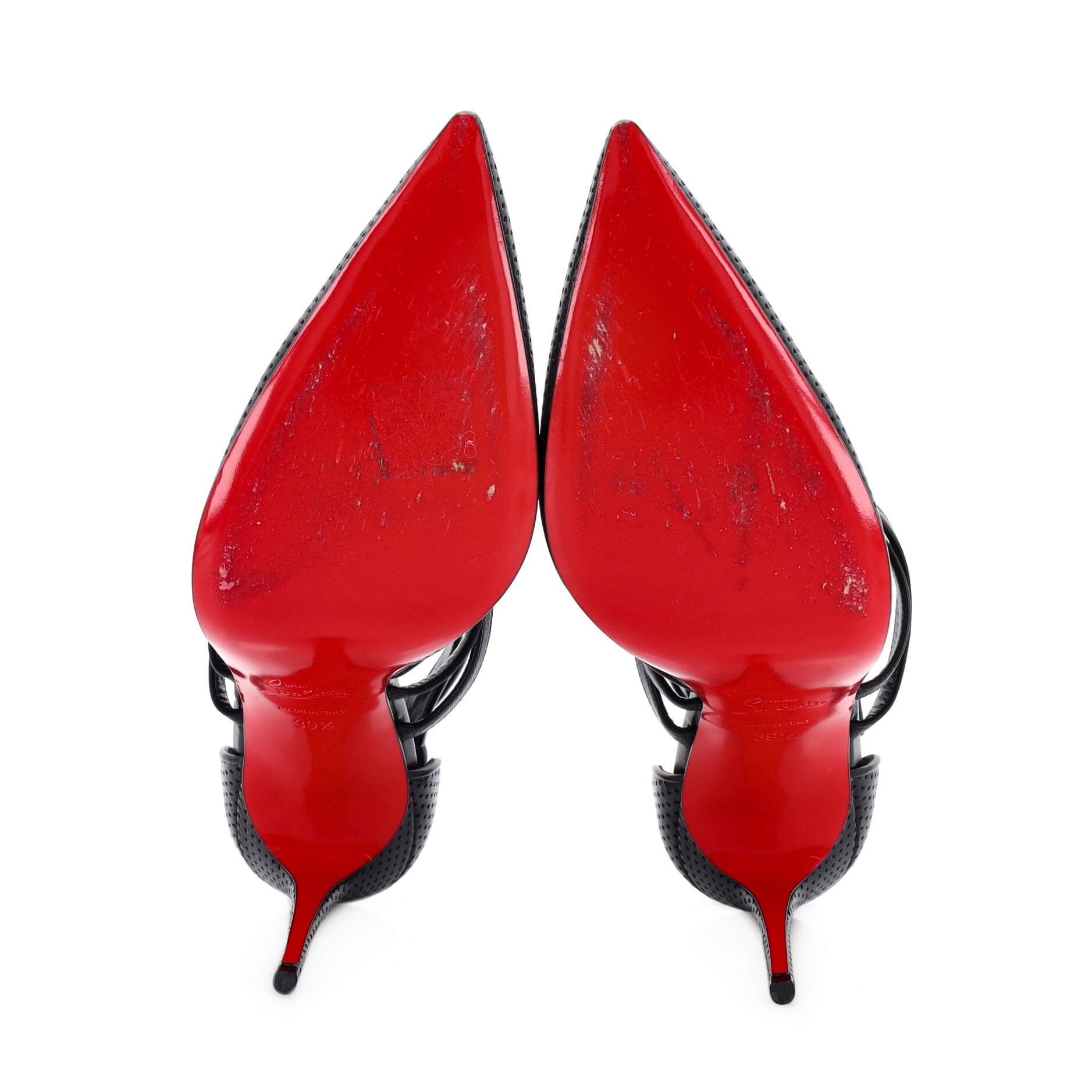 Women's Victorilla Pumps Perforated Leather 100