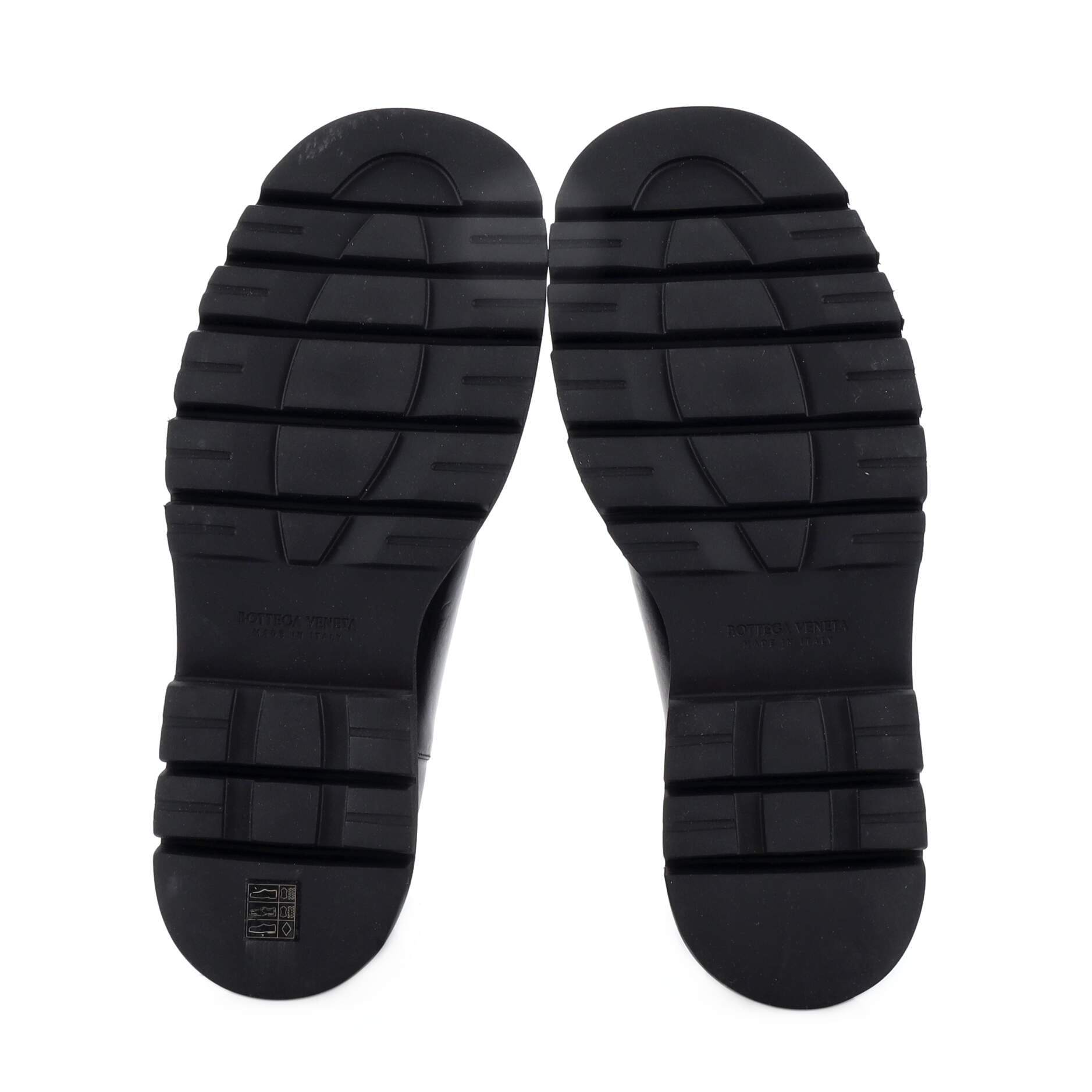 Men's Lug Cropped Boots Leather