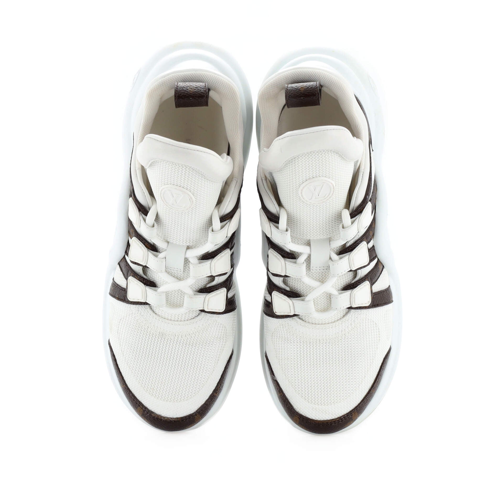 Women's LV Archlight Sneakers Mesh and Monogram Coated Canvas
