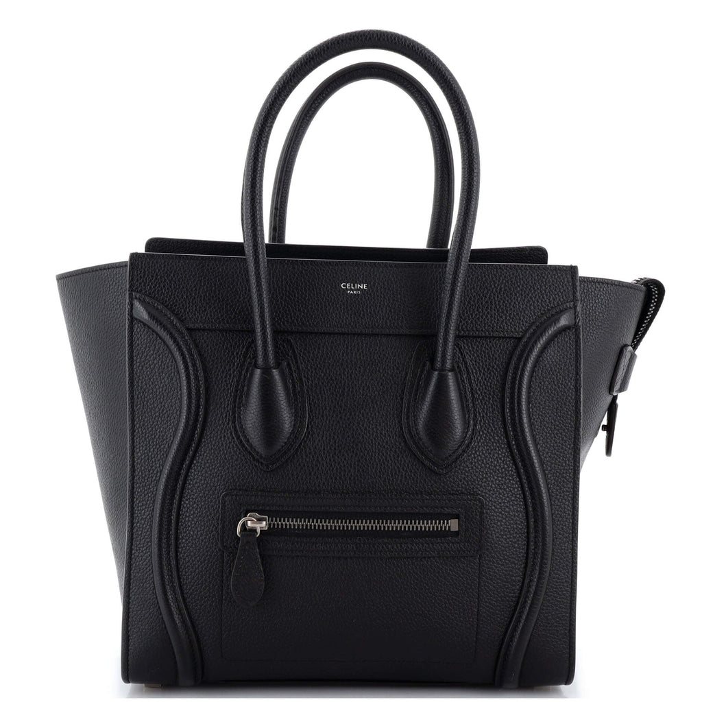 Luggage Bag Grainy Leather Mini