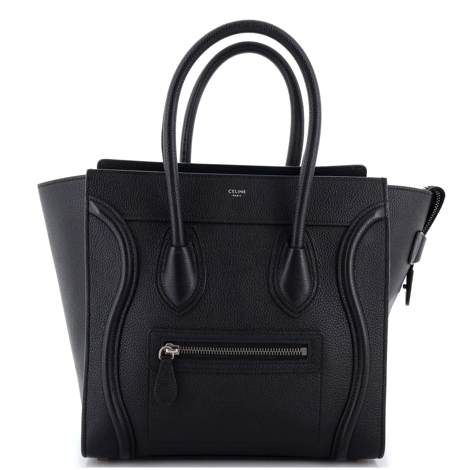 Luggage Bag Grainy Leather Mini