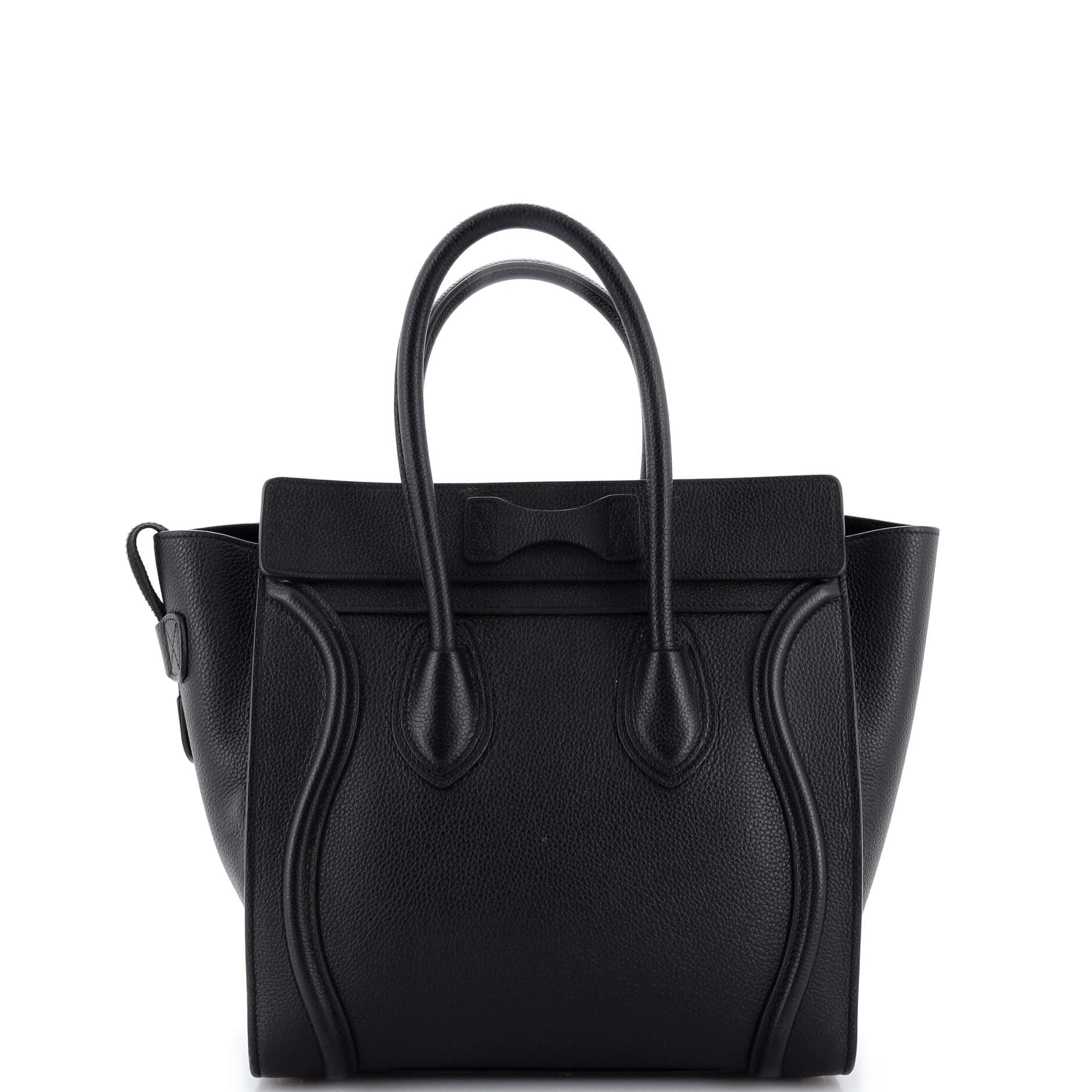 Luggage Bag Grainy Leather Mini