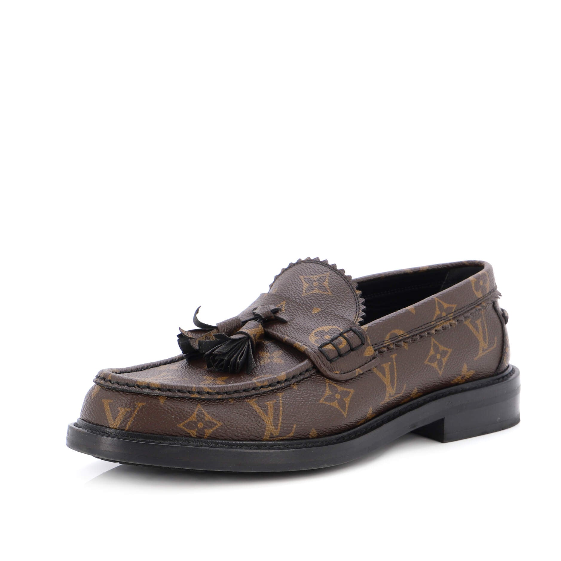 Men's Voltaire Moccasin Loafers Monogram Canvas