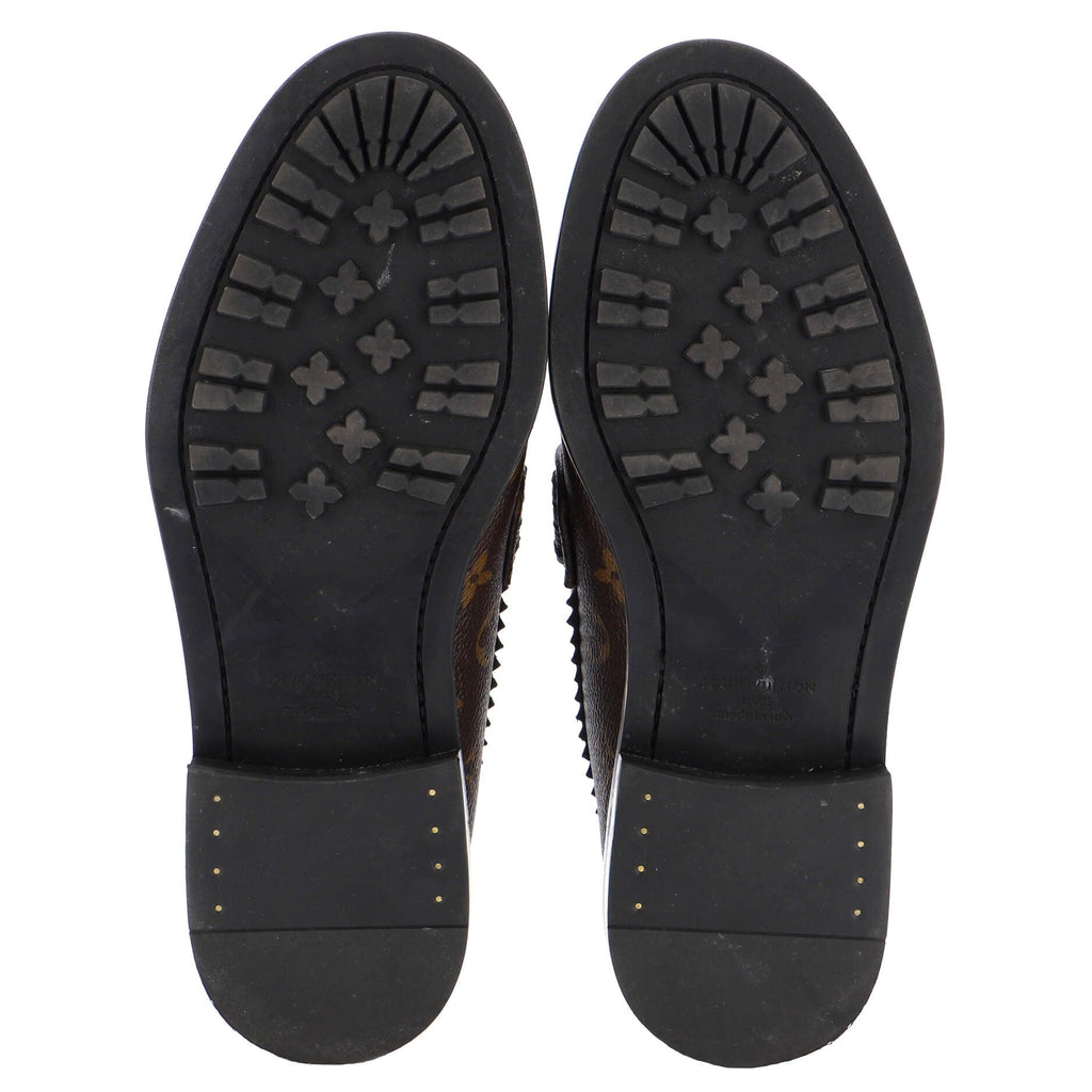 Men's Voltaire Moccasin Loafers Monogram Canvas