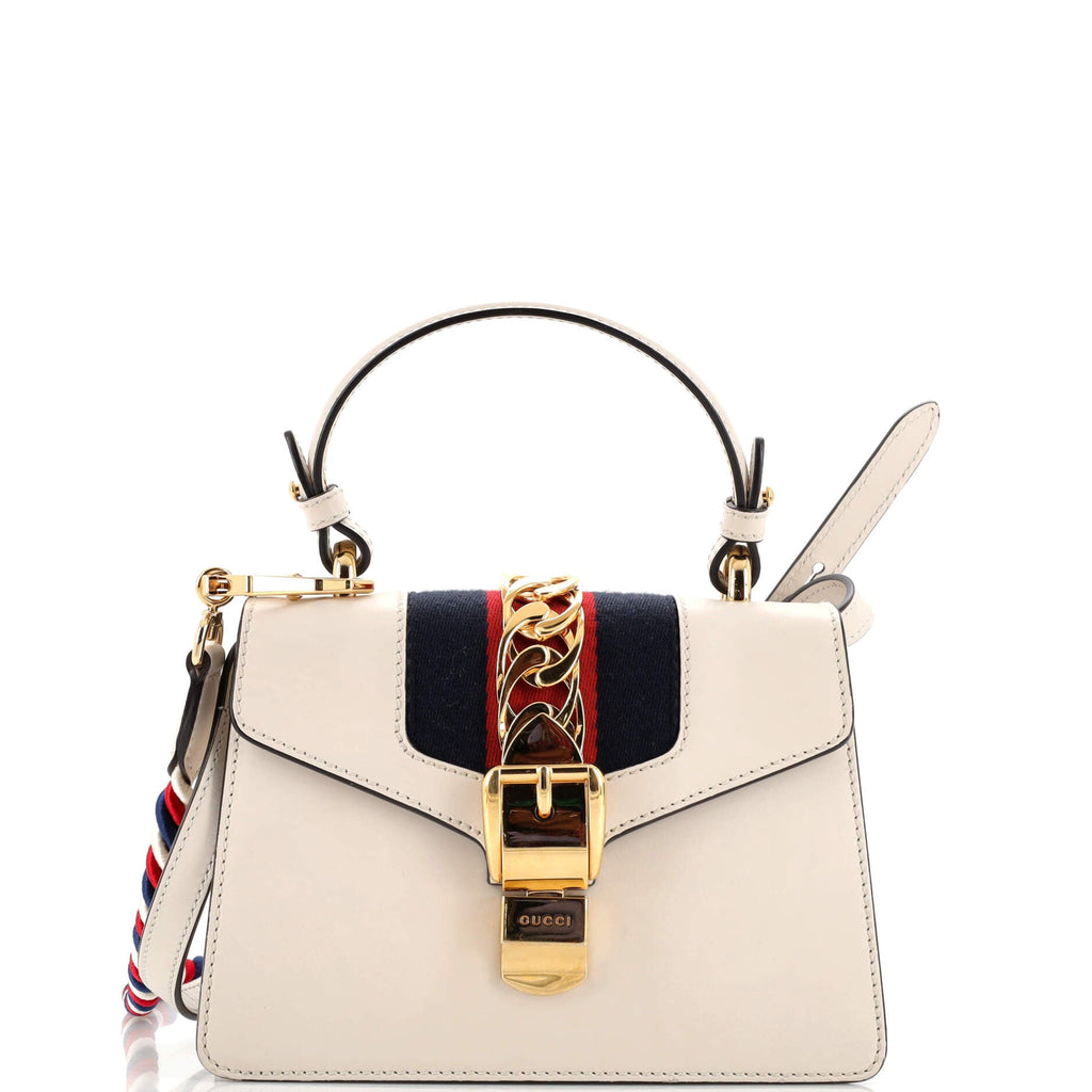 Sylvie Top Handle Bag Leather Mini