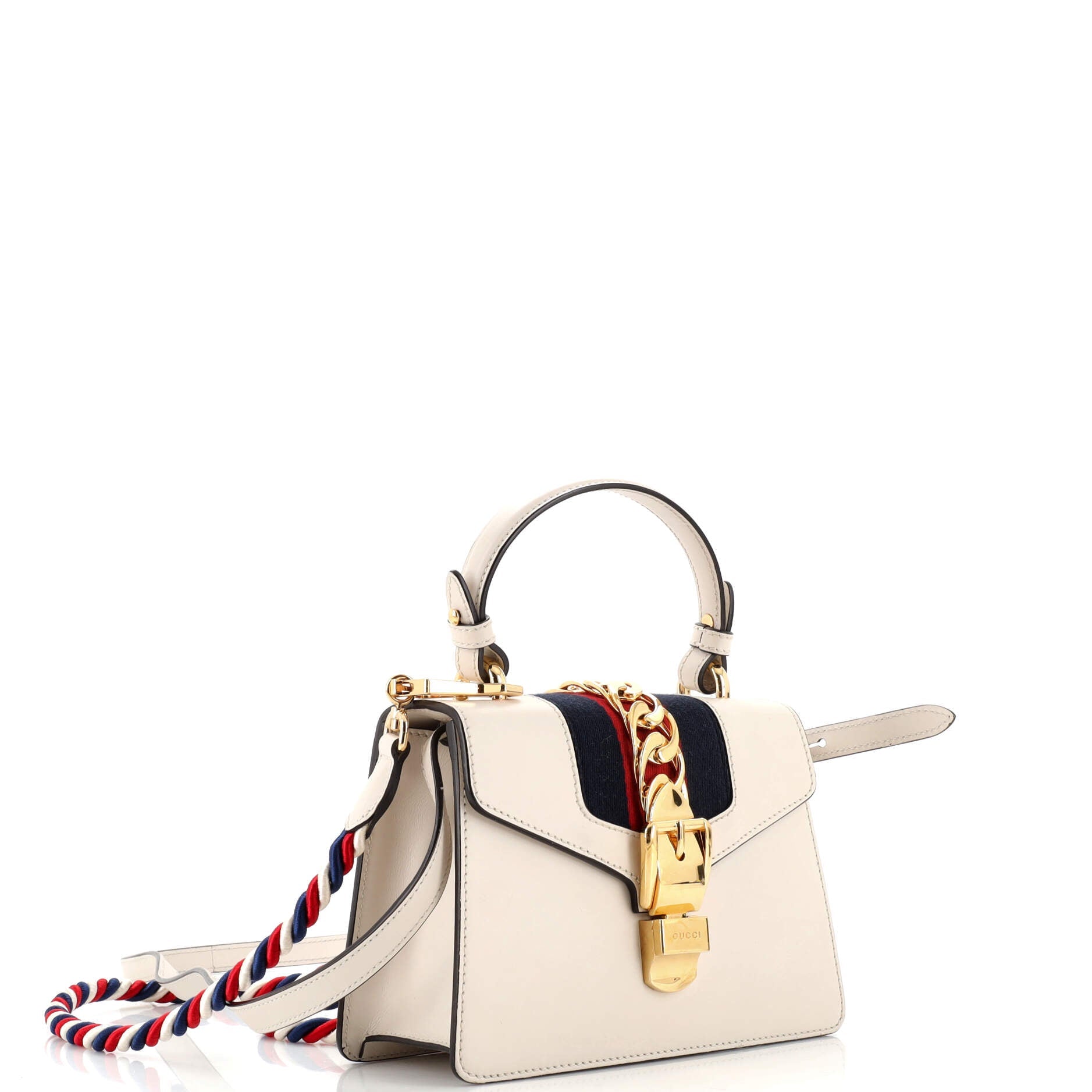 Sylvie Top Handle Bag Leather Mini