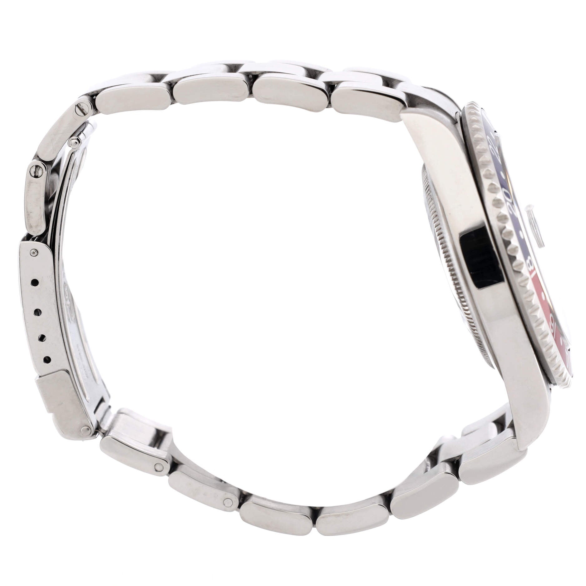 Oyster Perpetual Date GMT-Master Pepsi Automatic Watch Stainless Steel 40