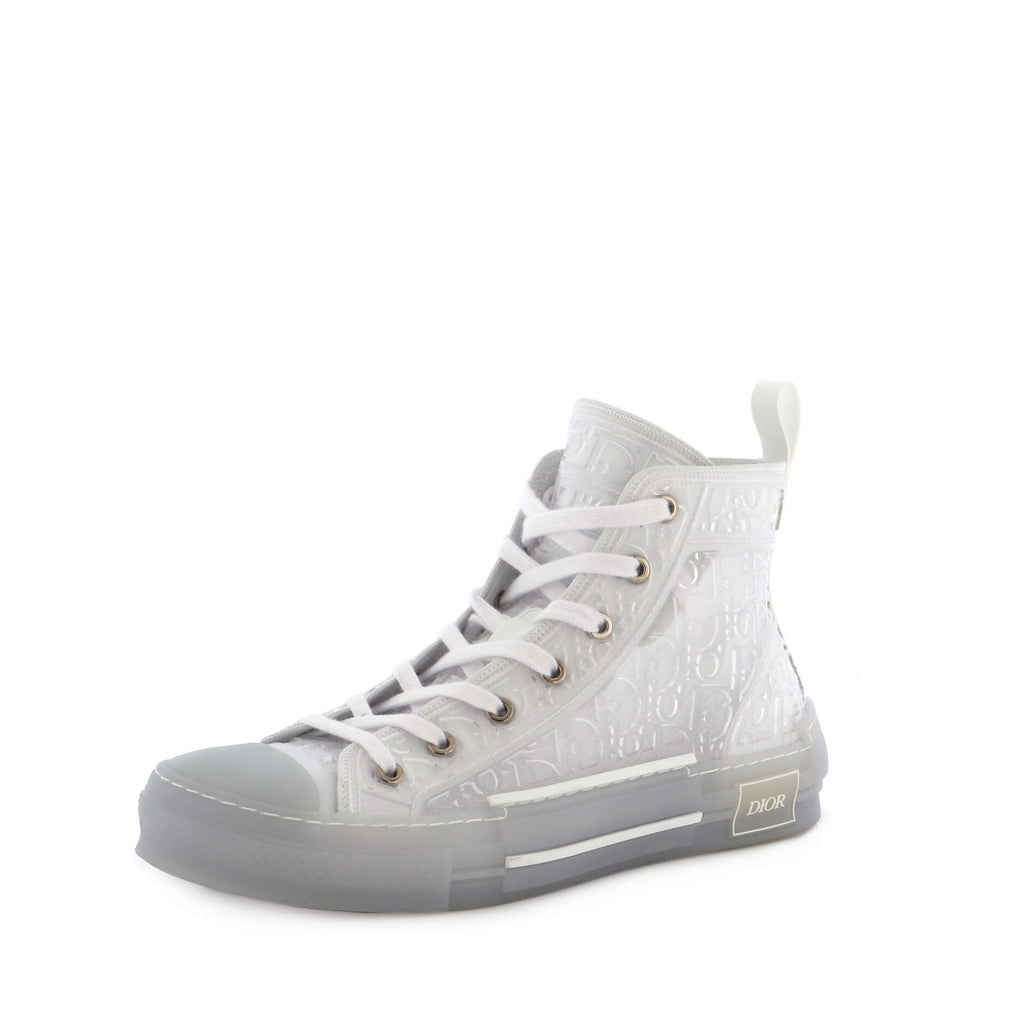 Men's B23 High-Top Sneakers Oblique Coated Canvas and PVC