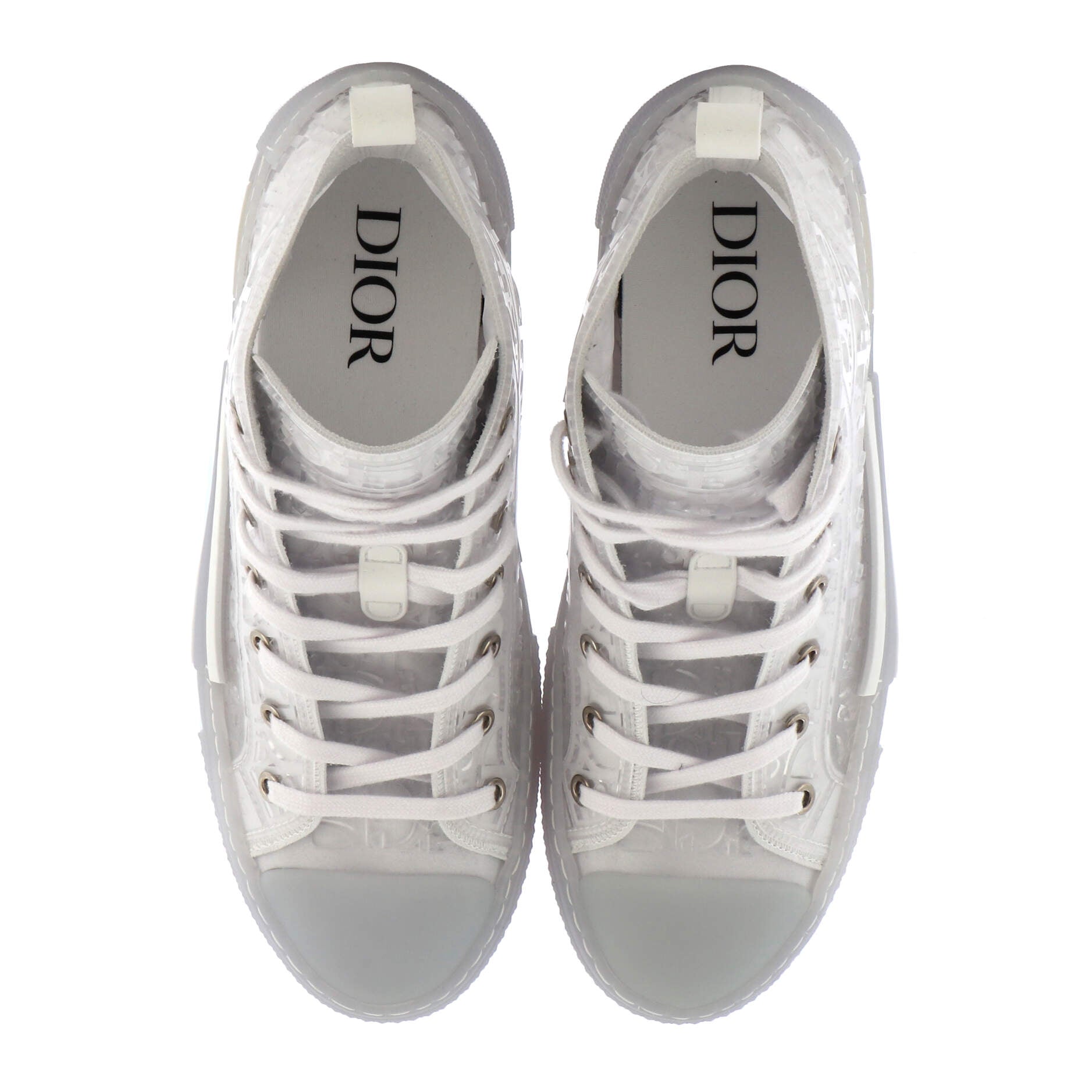 Men's B23 High-Top Sneakers Oblique Coated Canvas and PVC