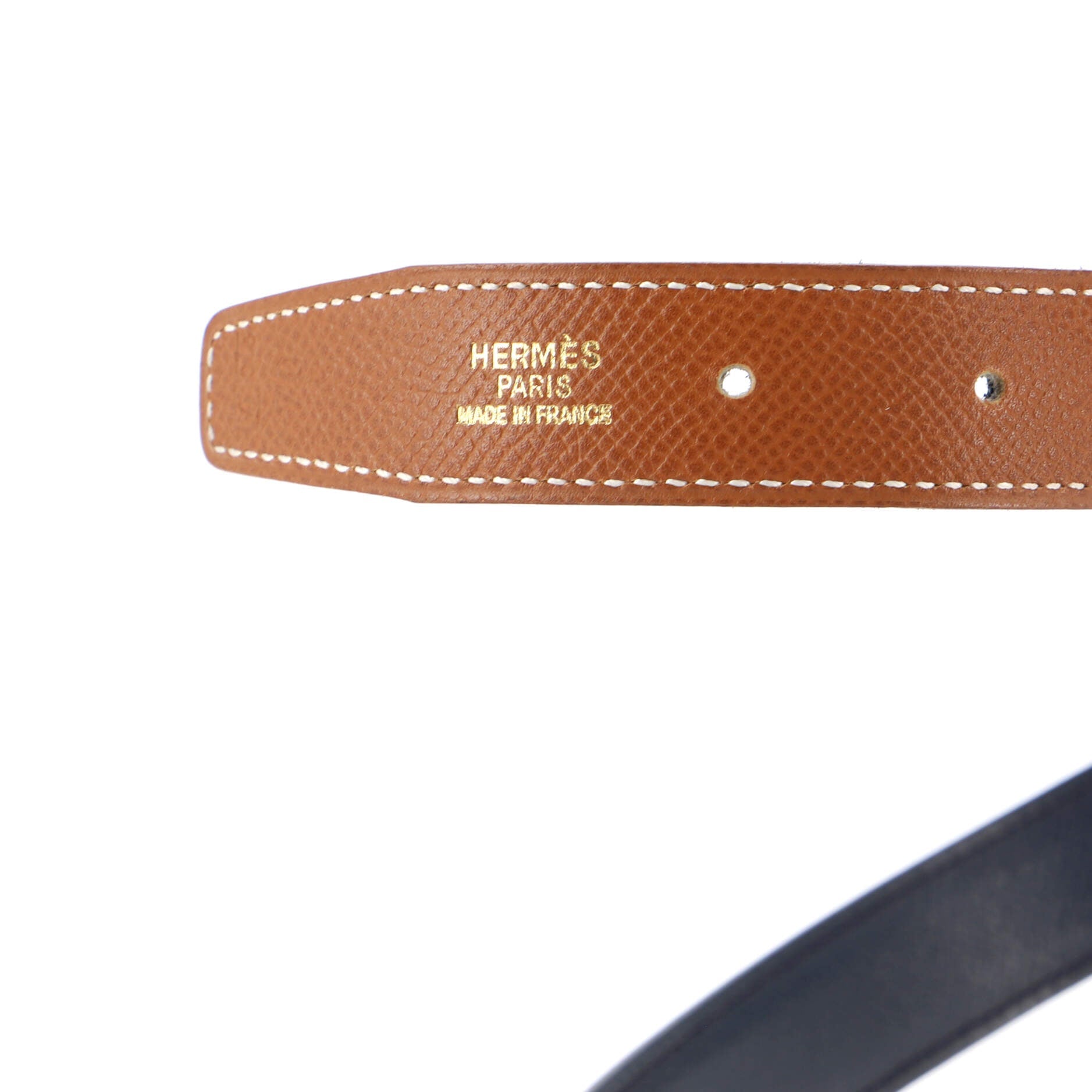 Constance Reversible Belt Leather Thin 85