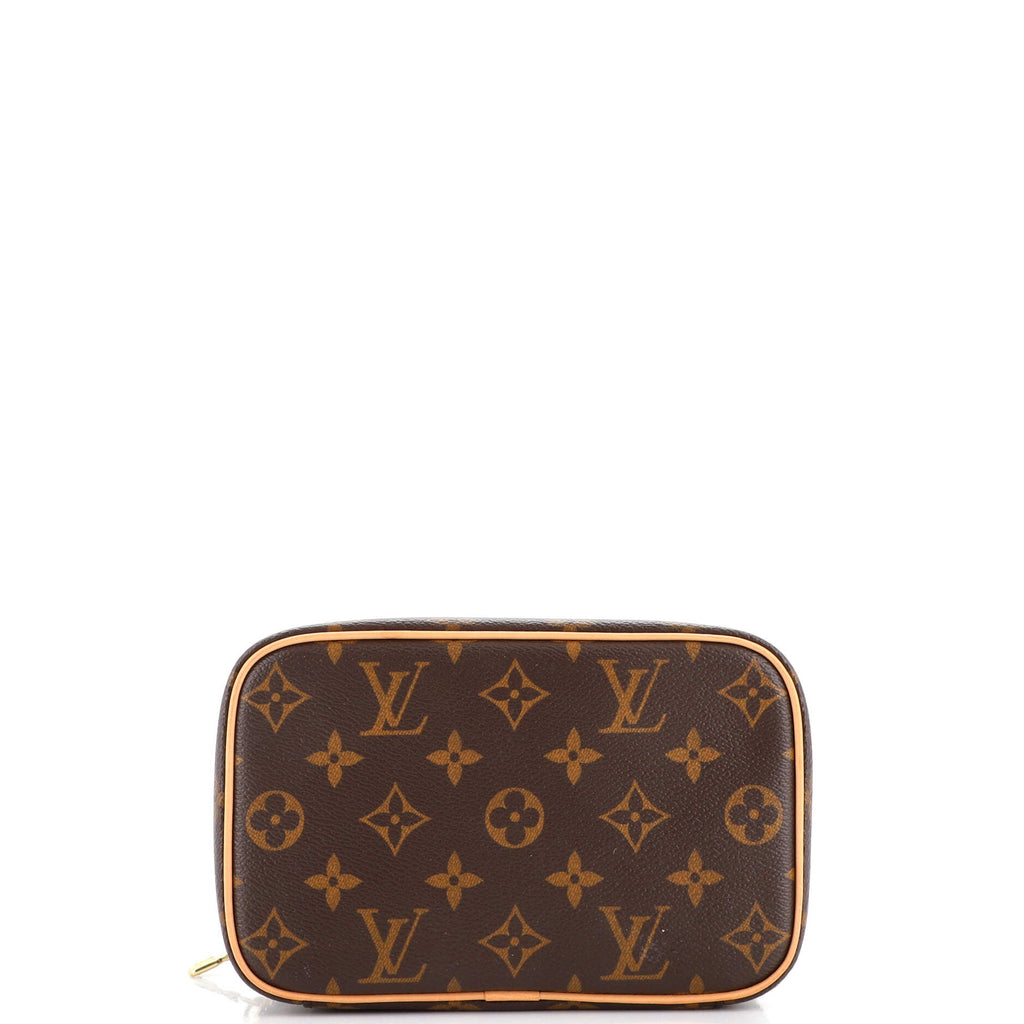 Nice Vanity Case Monogram Canvas Mini