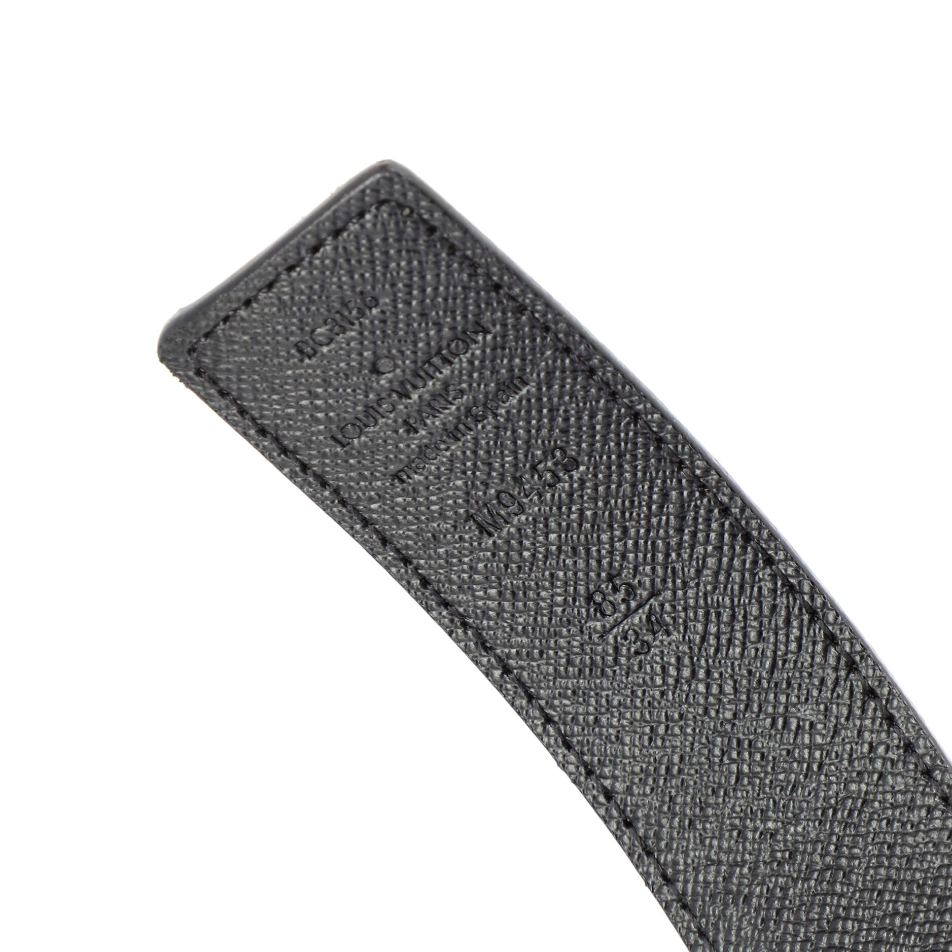LV Initiales Reversible Belt Monogram Canvas and Leather Medium 85