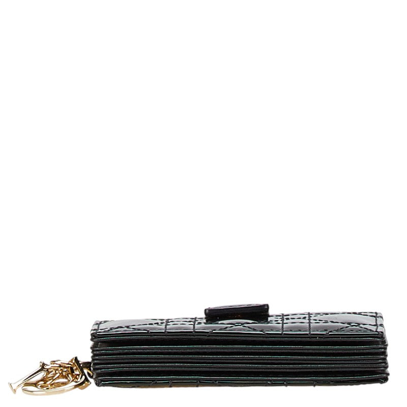 Dior Lady Dior Cannage Patent Leather  Case