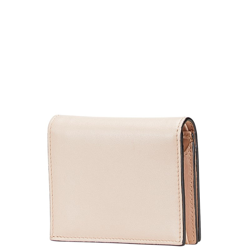 Fendi Logo Leather Wallet