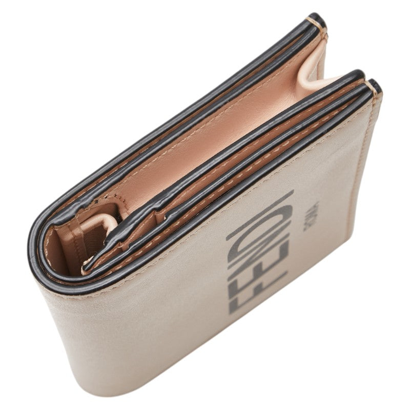 Fendi Logo Leather Wallet