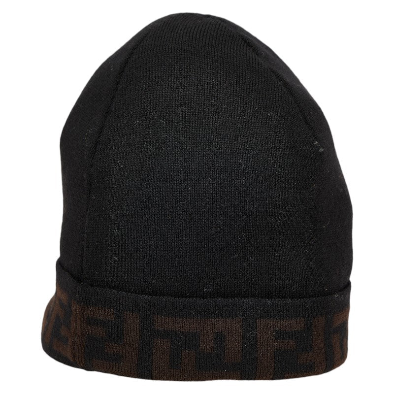 Fendi Zucca Wool Knit Cap