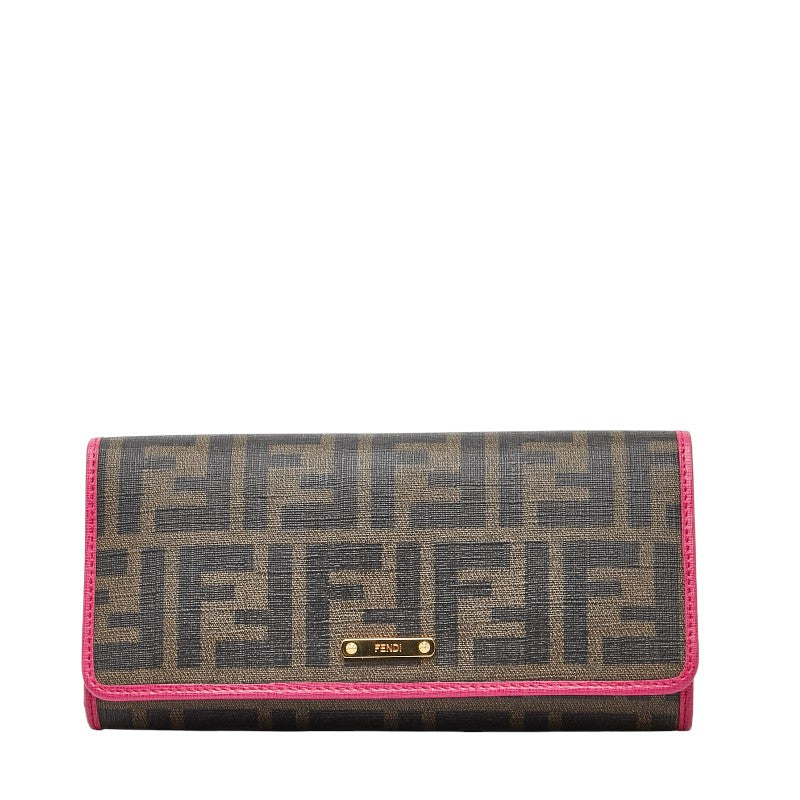 Fendi Zucca PVC Long Wallet