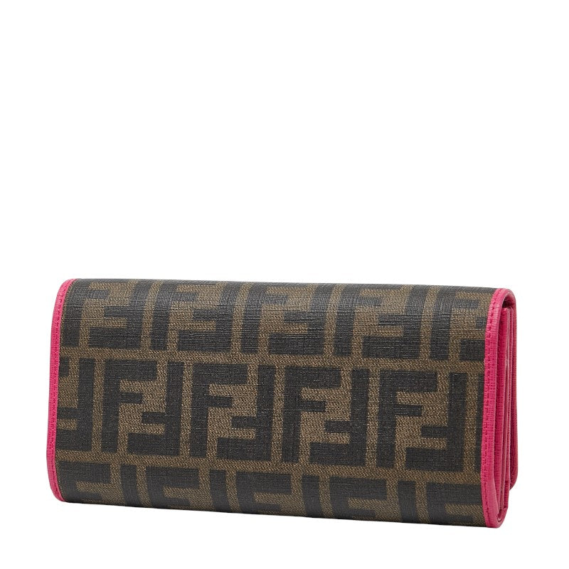 Fendi Zucca PVC Long Wallet
