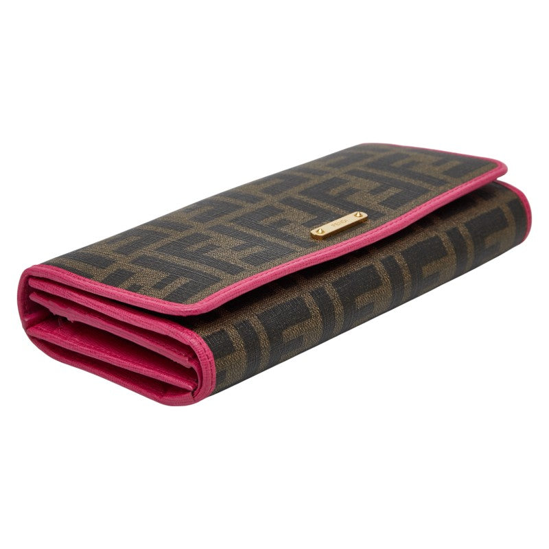 Fendi Zucca PVC Long Wallet