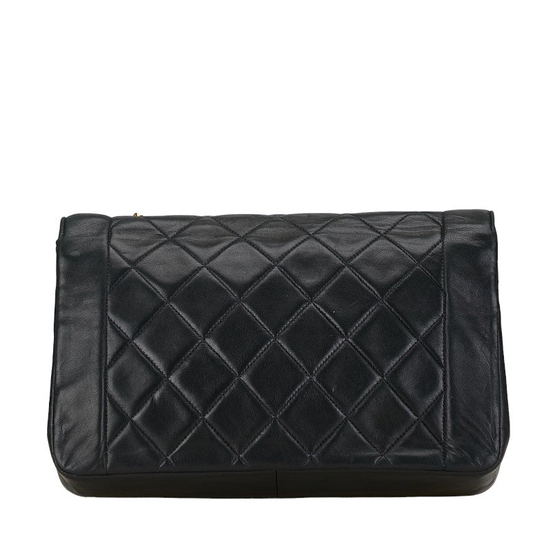 Chanel Diana Matelasse Lambskin Shoulder Bag