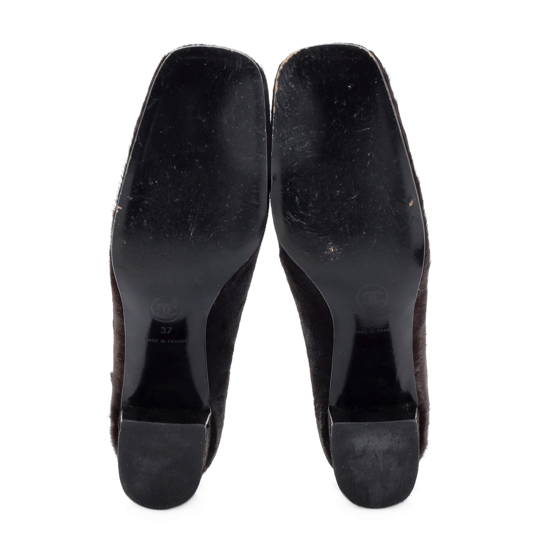 Women's Vintage CC Loafers Calf Hair