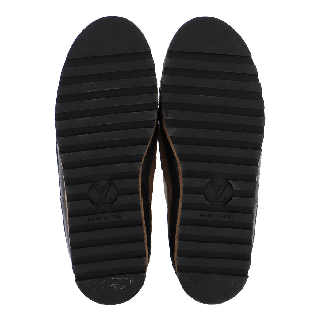 Women's Palm Canyon Desert Boots Suede with Monogram Canvas and Leather